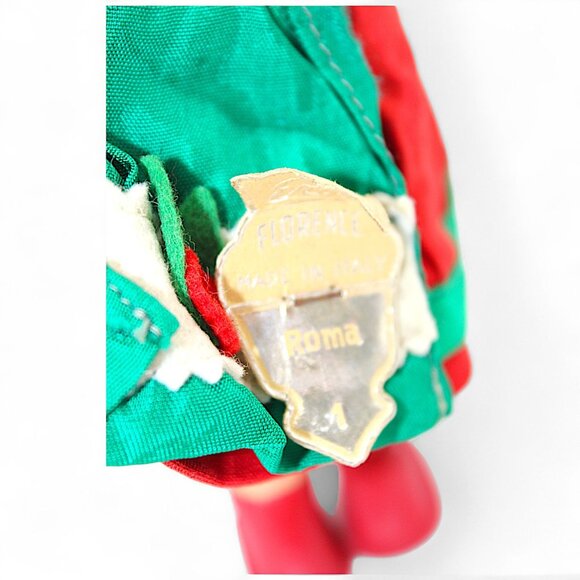 Vintage Italian Handcrafted Doll In Traditional Dress With Basket - Picture 6 of 7